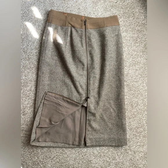 Stella McCartney Stunning Brown Tweed Skirt - Picture 5 of 11